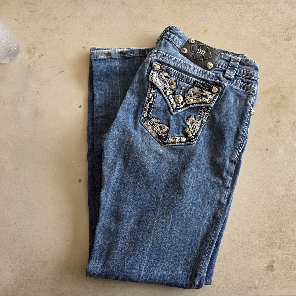 Women's Blue Miss Me Jeans
